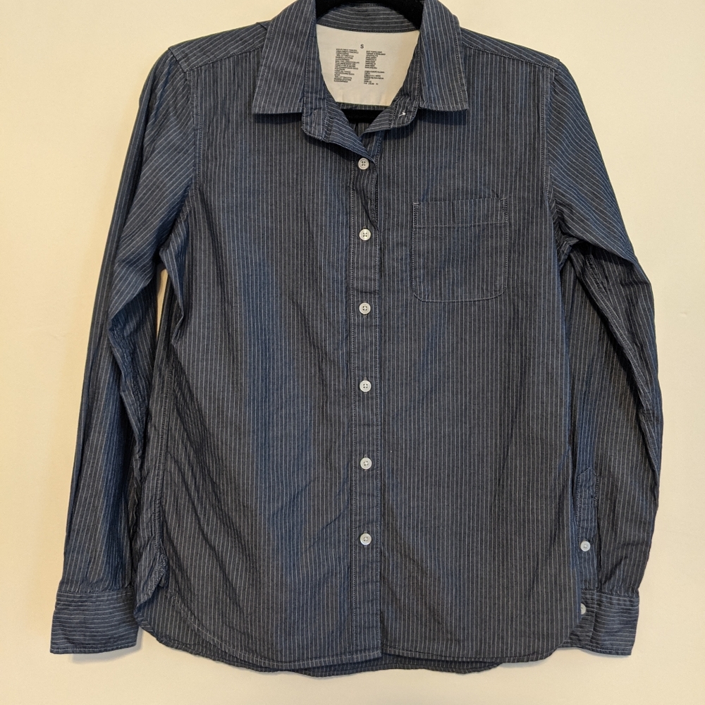 Dark Gray Button Down Shirt